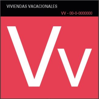 Placa Vivienda Vacacional